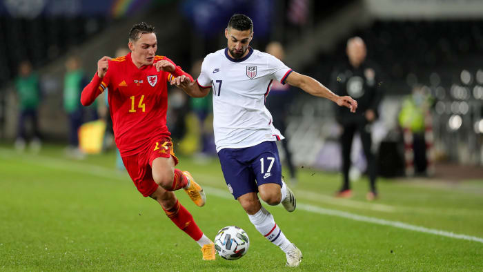Sebastian Lletget plays for USMNT vs. Wales